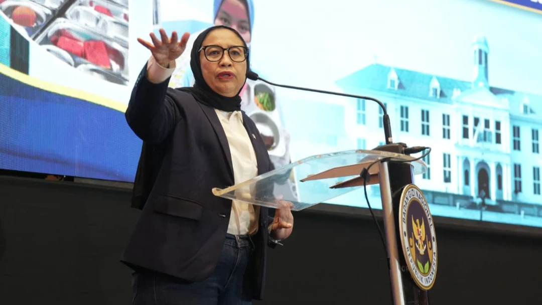 Wakil Kepala Badan Gizi Nasional (BGN) Bidang Komunikasi dan Investigasi Nanik Sudaryati Deyang