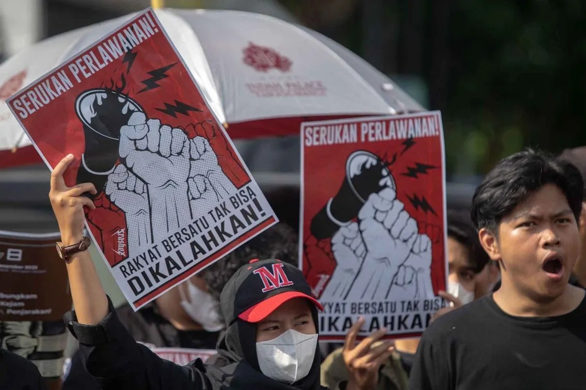 Aliansi Rakyat Memanggil Gelar Demo di Gejayan Yogyakarta