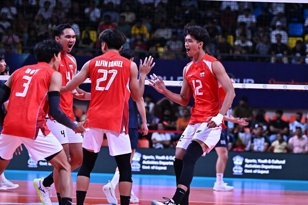 Juara AVC 2026, Timnas Voli Indonesia Naik ke Peringkat 43 Dunia