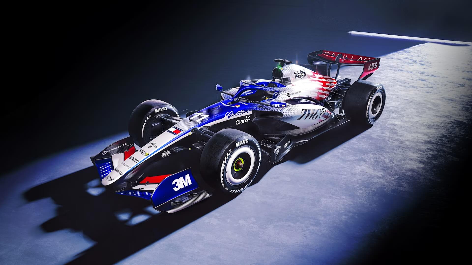 Cadillac Rilis Livery Spesial Bernuansa Amerika di GP Inggris