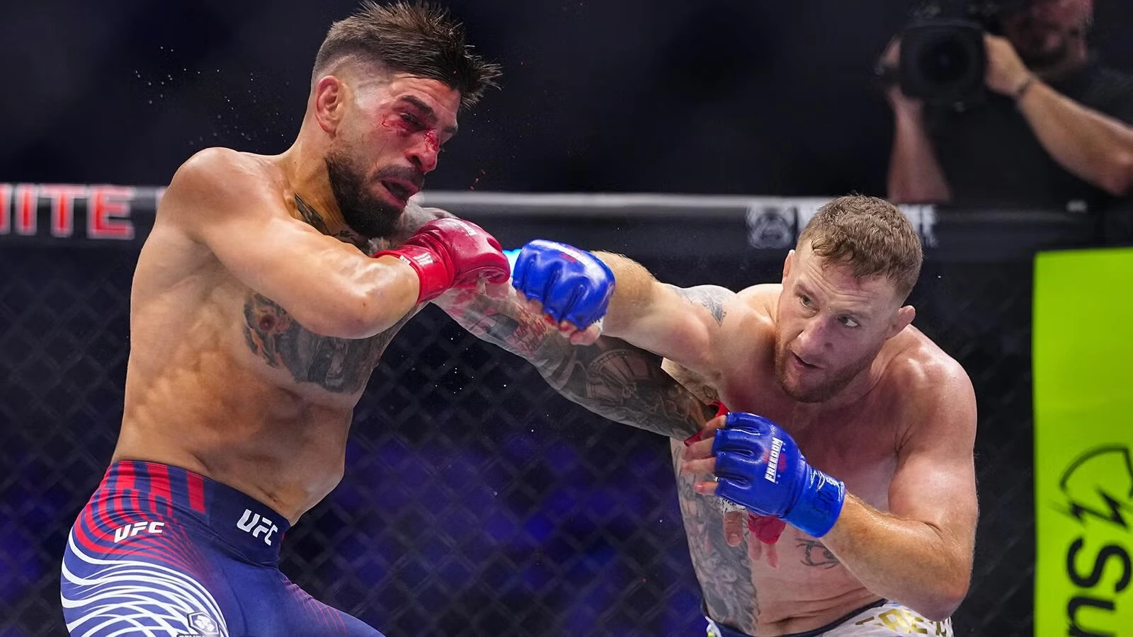 Hasil UFC Freedom 250: Topuria Tumbang, Gaethje Jadi Raja Baru Divisi Lightweight