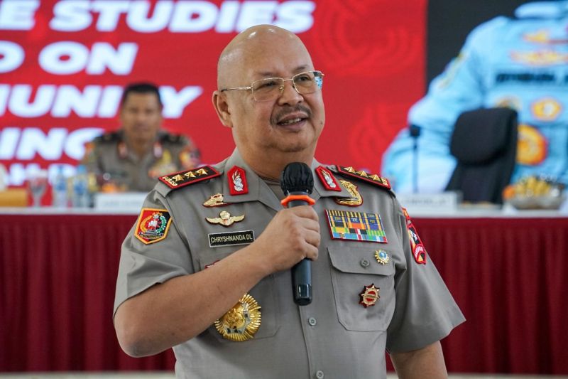 Ketua Tim Transformasi Reformasi Polri sekaligus Kalemdiklat Polri Komjen Pol. Chryshnanda Dwilaksana