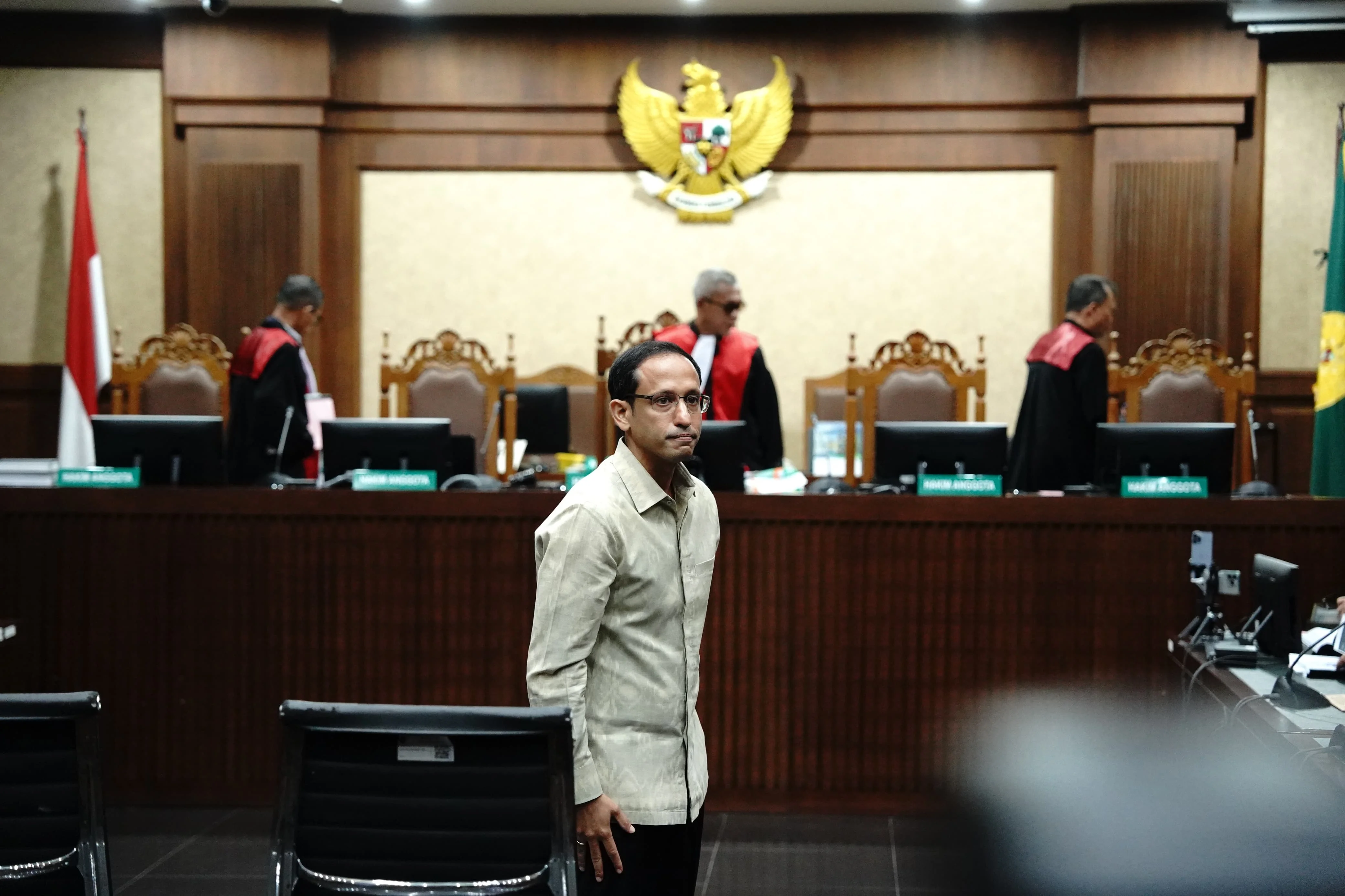 Kasus Korupsi, Nadiem Makarim, Chromebook, Sidang, Pembacaan Eksepsi