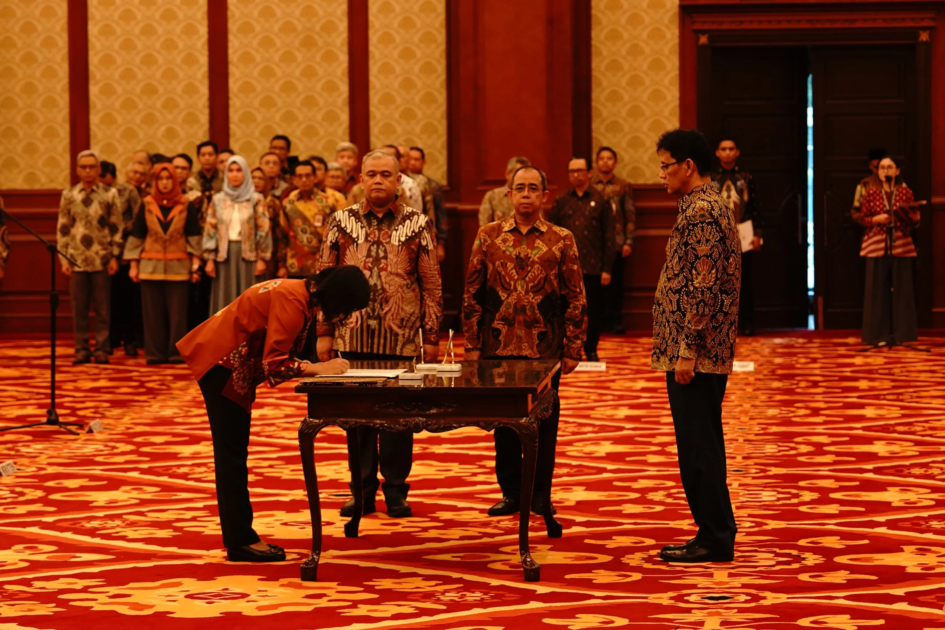 Resmi Lantik 1.585 Pejabat di Kemenkeu, Purbaya Ingatkan Pentingnya Integritas dan Disiplin