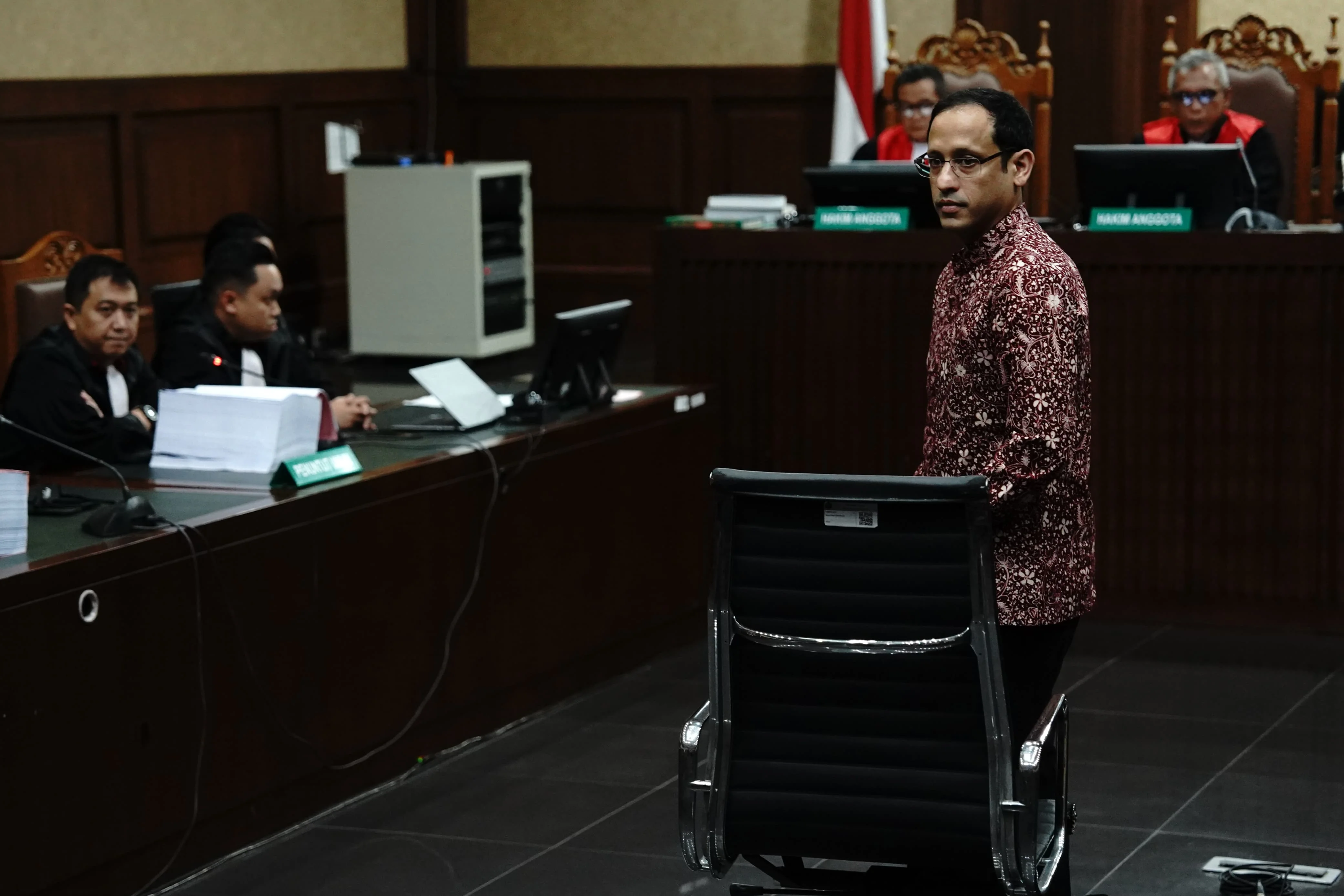Hadapi Tuntutan 1.597 Halaman, Nadiem Akui Kesiapan di Depan Hakim