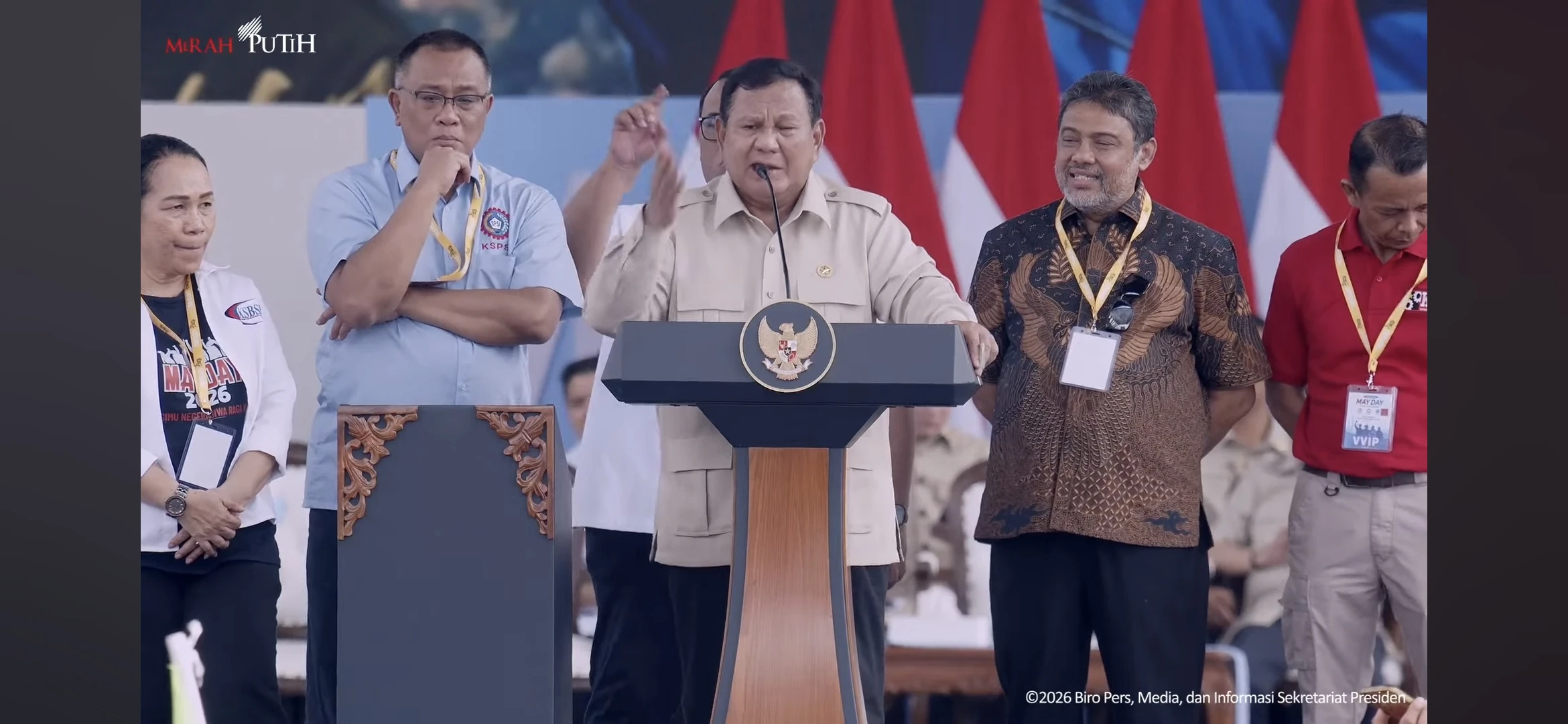 Jawab Tuntutan Buruh, Prabowo Siap Bangun Daycare di Kawasan Industri