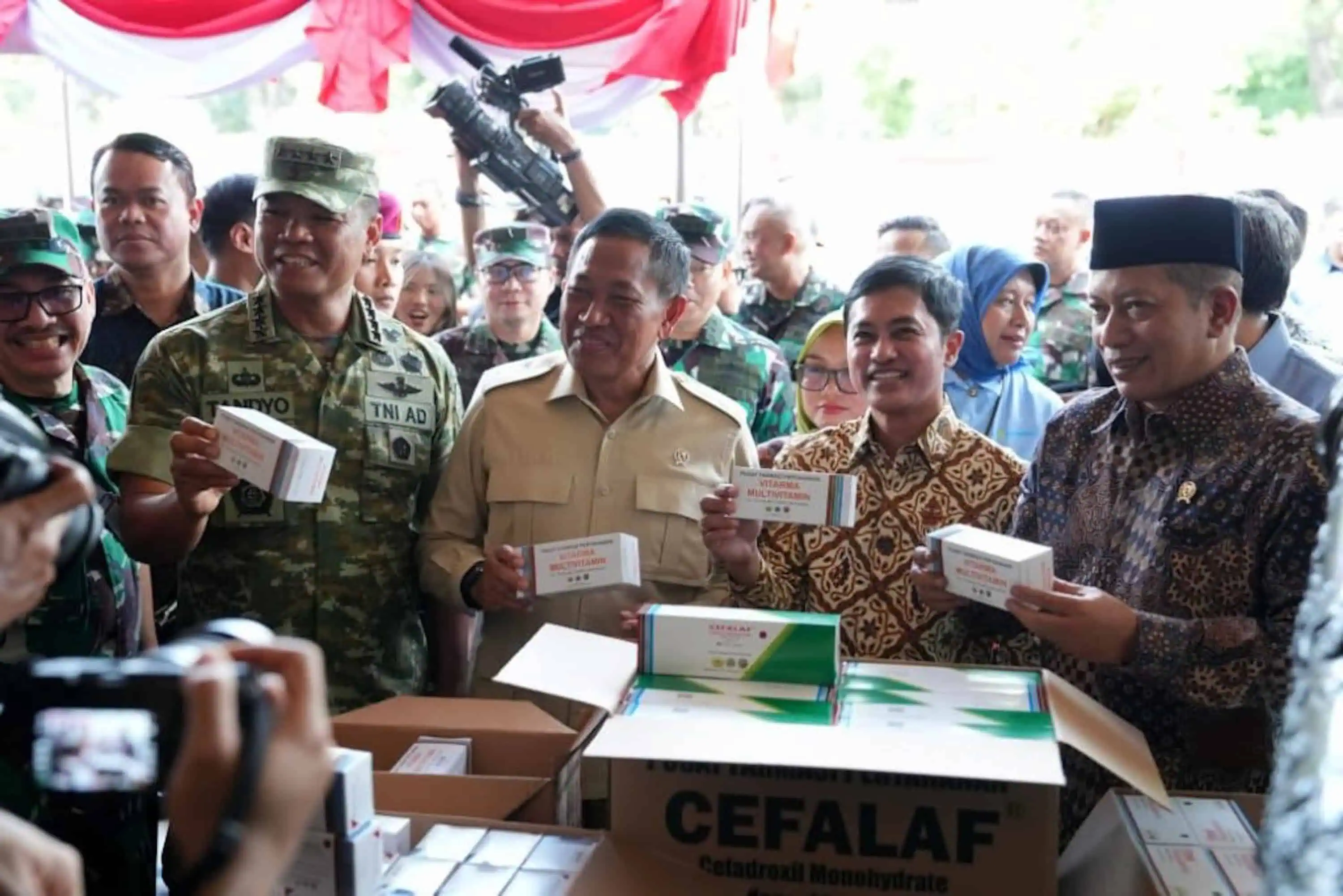 Kemenhan Luncurkan Multivitamin Buatan TNI untuk Dukung MBG
