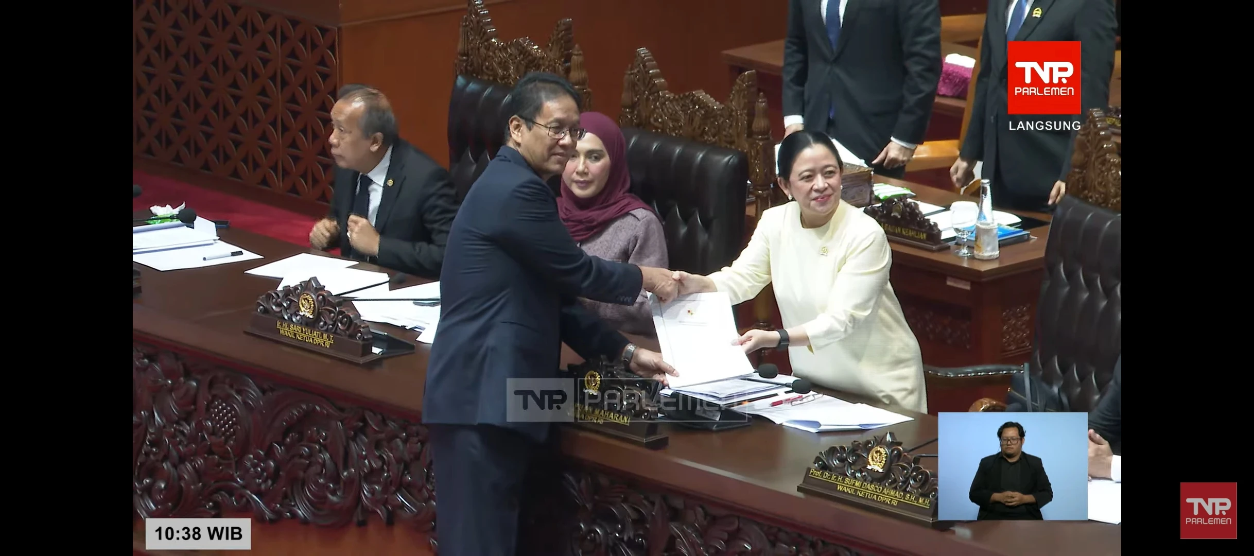 Sah!  DPR Resmi Sahkan RUU PFII Jadi Undang-Undang