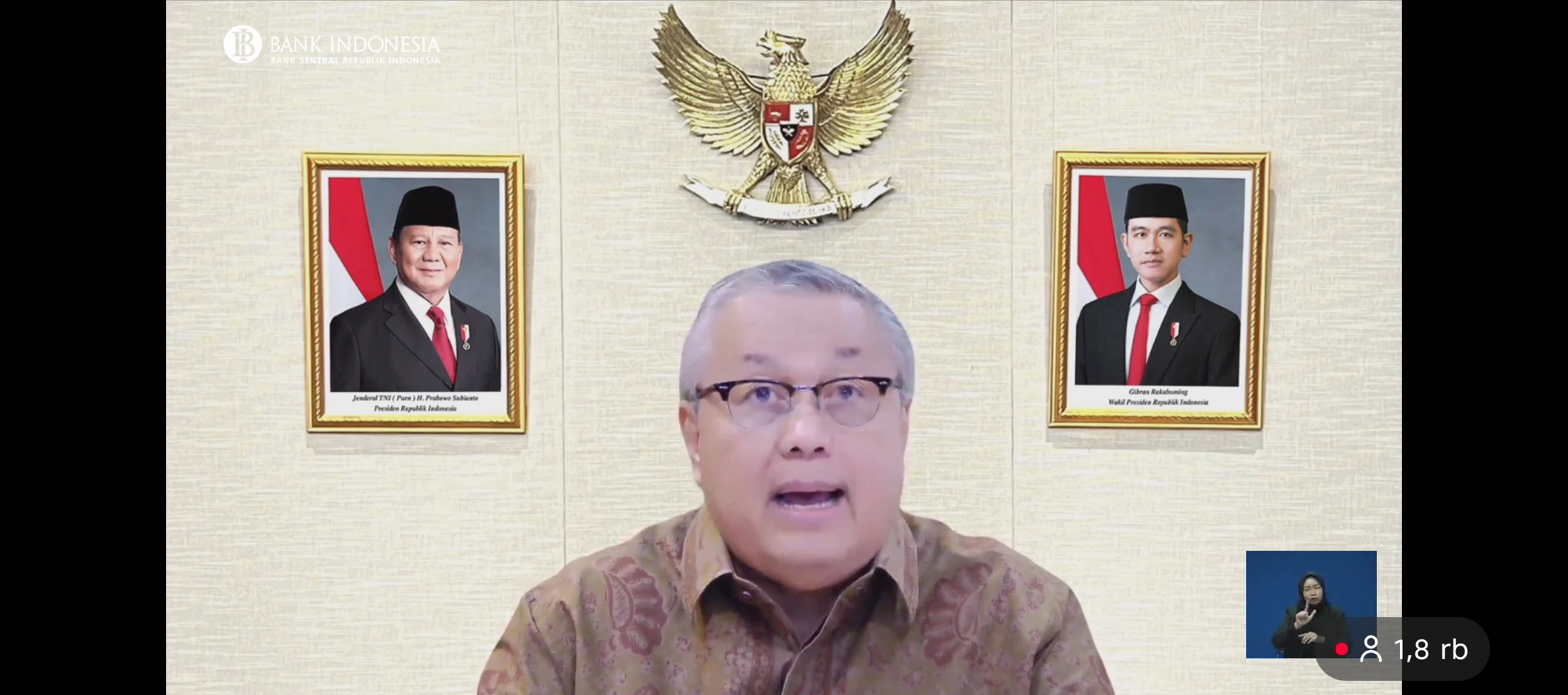 Tok! BI Tahan Suka Bunga BI Rate di Level 5,75%