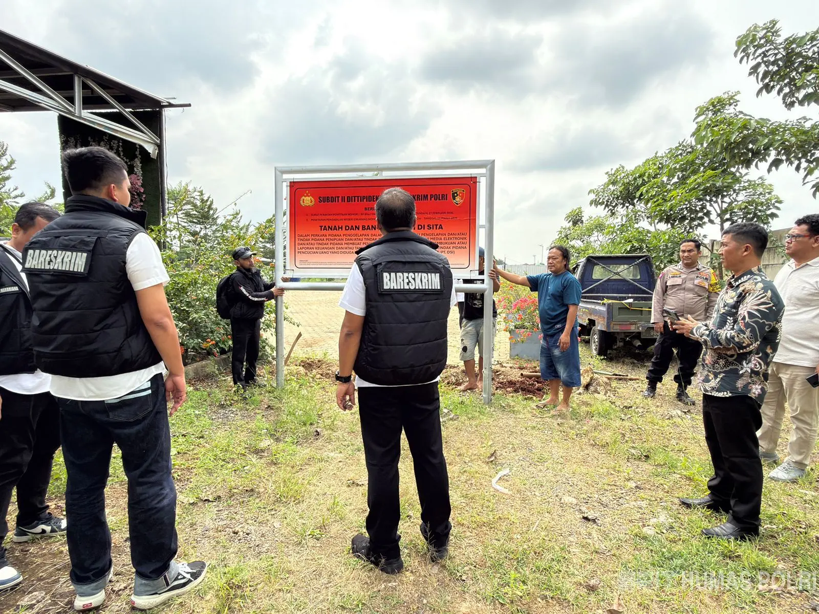 Bareskrim Polri Sita Aset PT DSI Senilai Rp300 Miliar