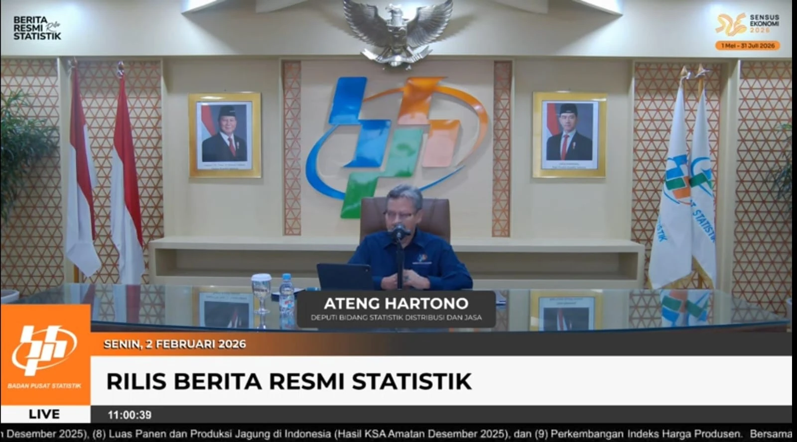 BPS: Kinerja Impor RI Sepanjang 2025 Capai US$241,86 Miliar