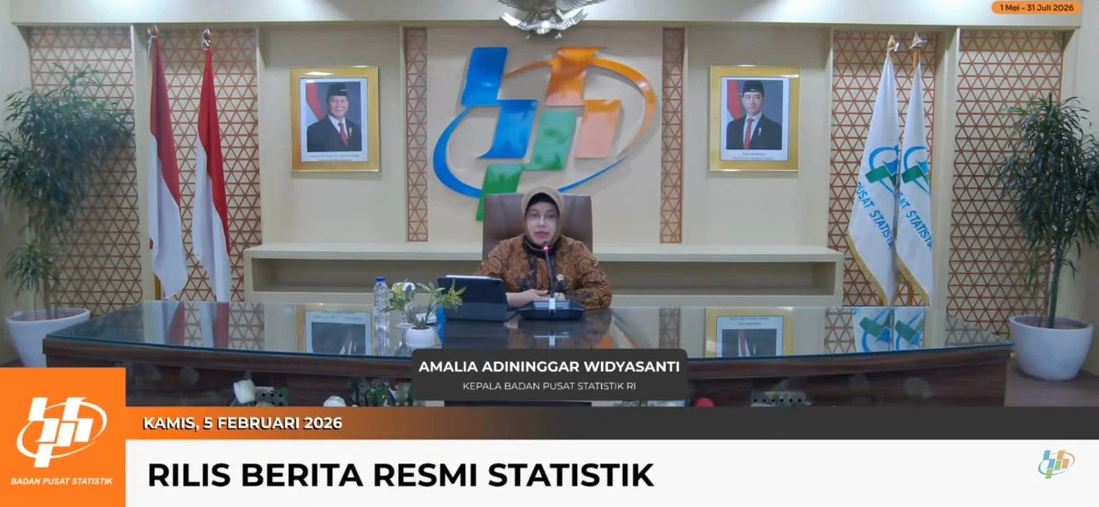 BPS: Garis Kemiskinan Naik 5,30% Jadi Rp3,05 Juta per Rumah Tangga per Bulan