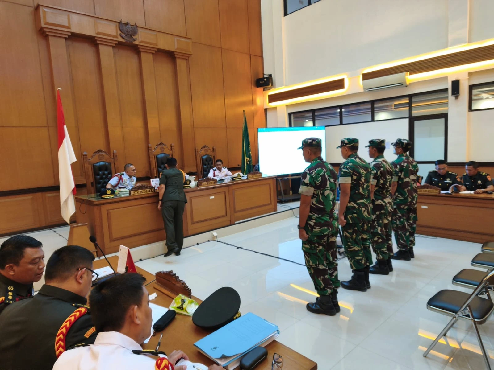 Kasus Air Keras Andrie Yunus, Oditur Militer Tuntut 4 Prajurit TNI 2,5 Tahun Penjara