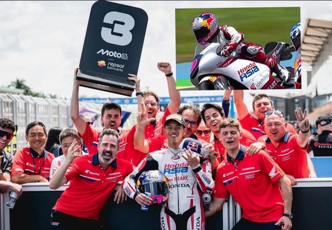 Veda Ega Pratama: Profil, Podium Moto3 Brasil 2026, dan Sejarah Baru Indonesia