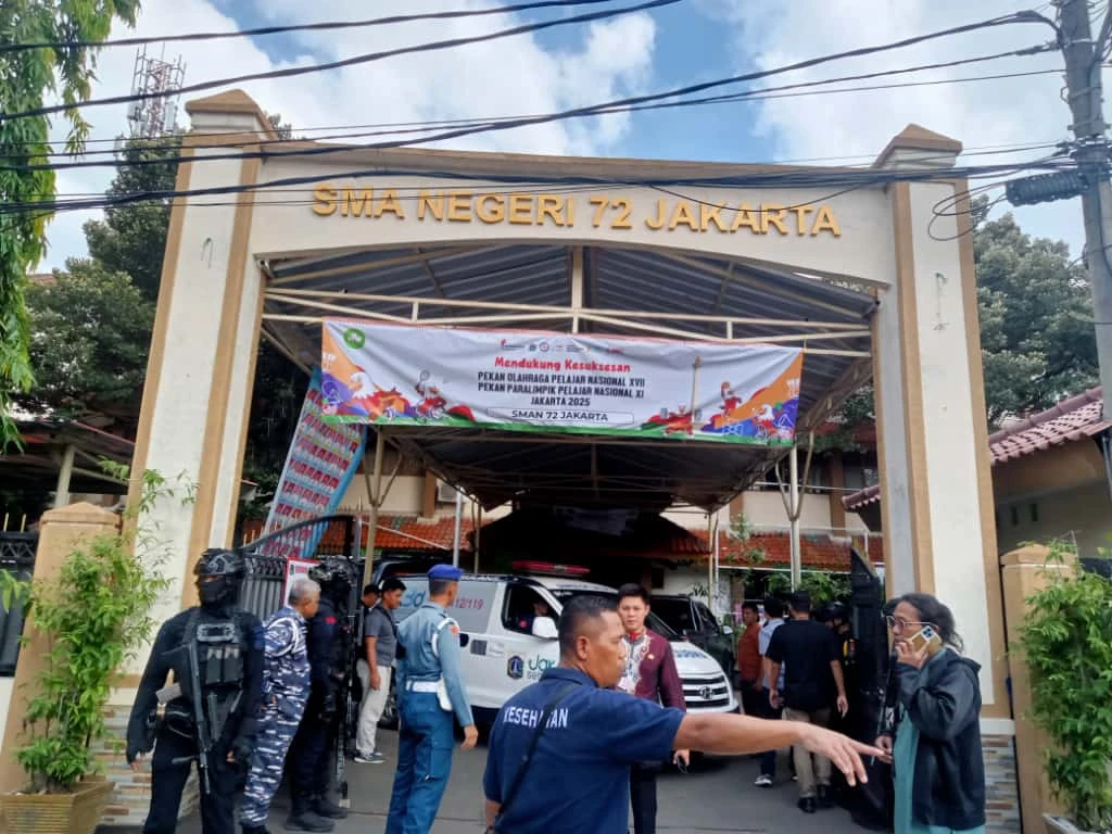Wamenko Polhukam Ungkap Kronologi Ledakan SMAN 72 Jakarta, Terjadi Dua Kali
