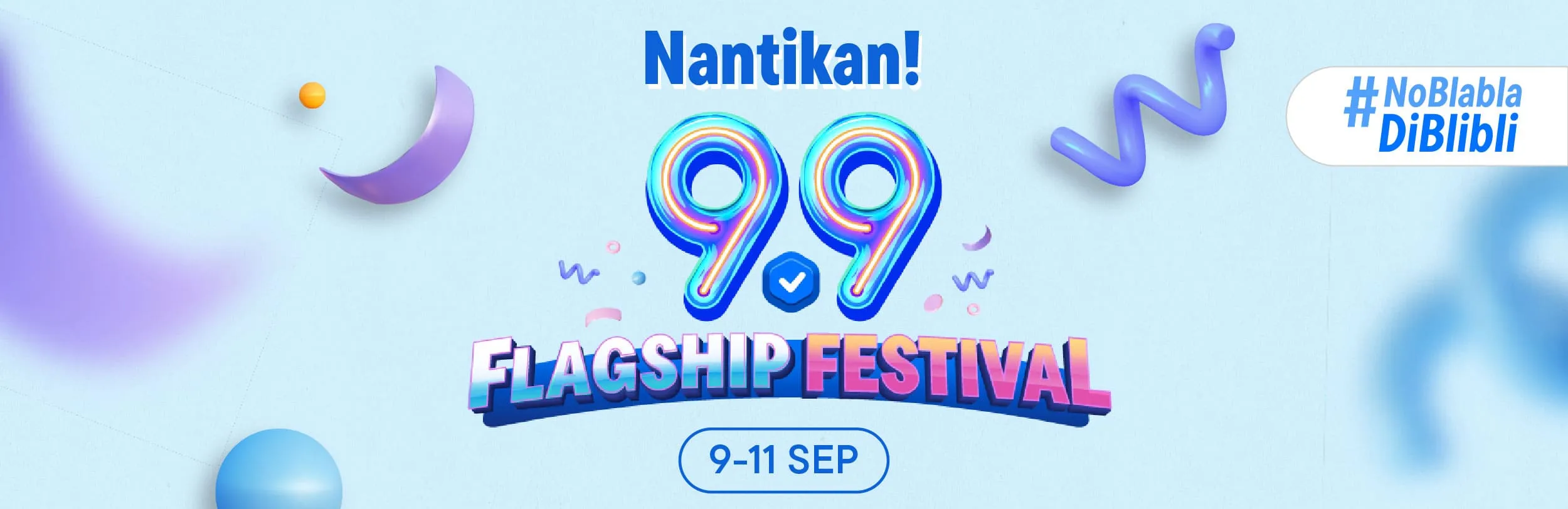 Blibli 9.9 Flagship Festival
