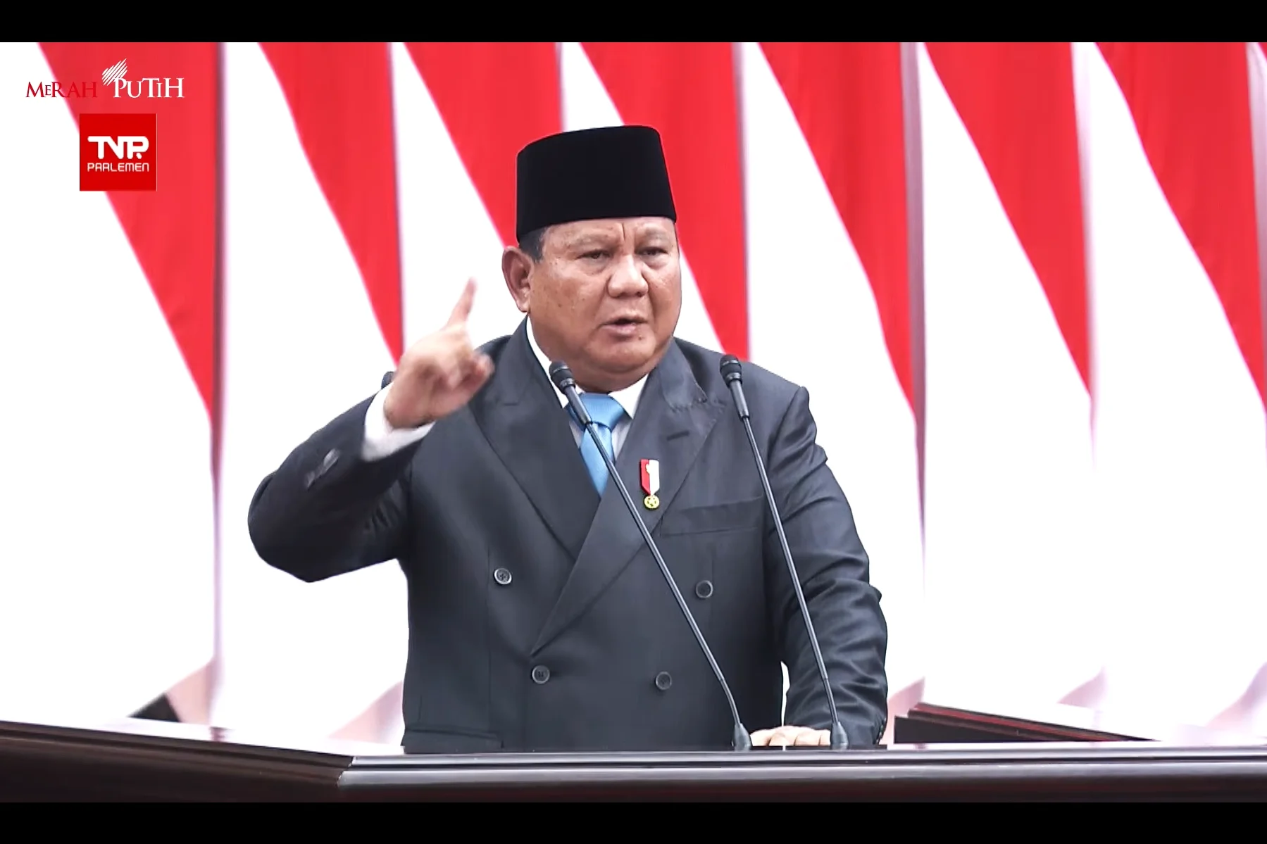 Prabowo Pimpin Upacara Hari Lahir Pancasila Hari Ini