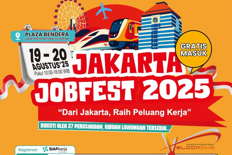 Jakarta Jobfest 2025 di Velodrome, Pemprov Janjika Bursa Kerja Tanpa Antrean