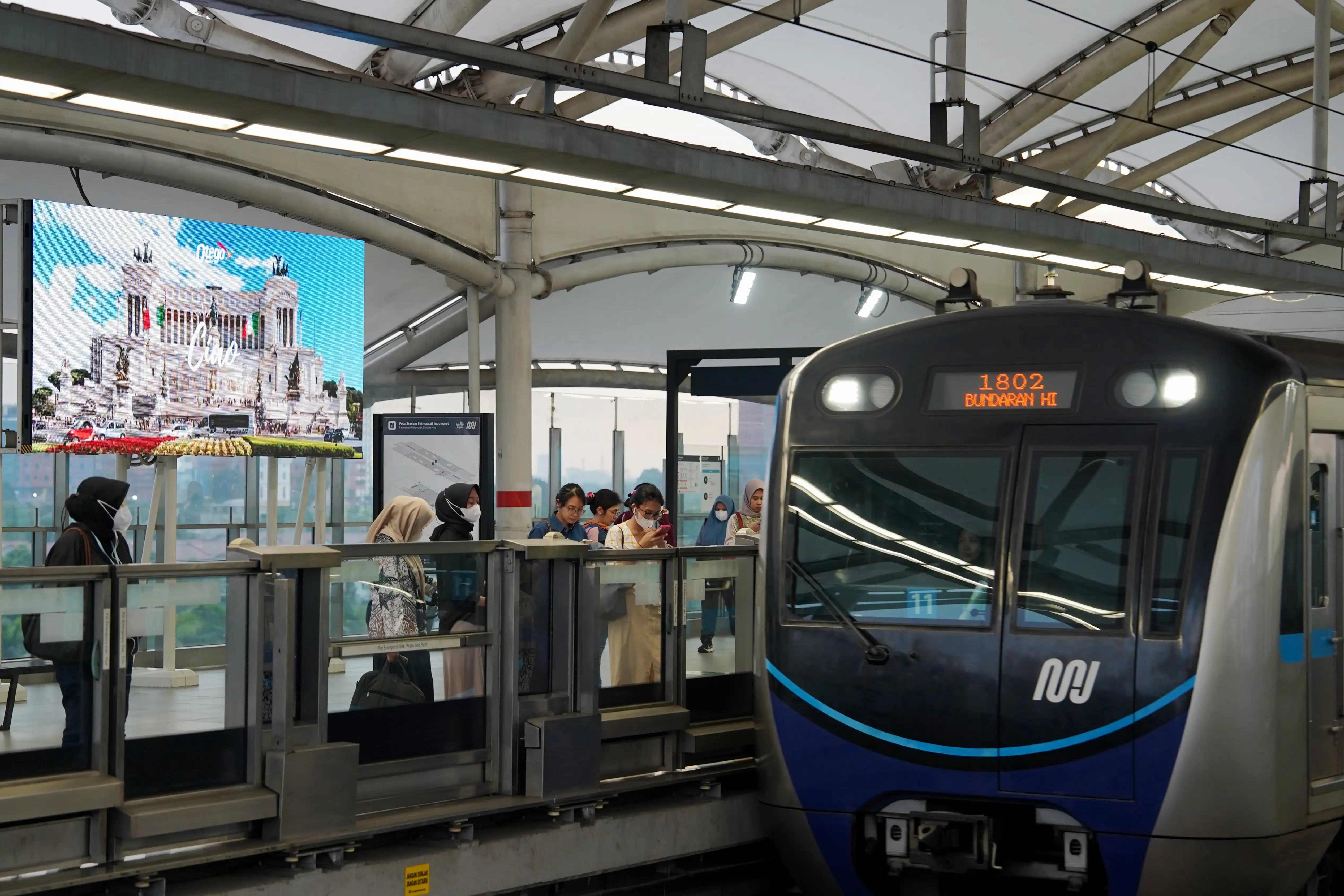 HUT Jakarta ke-499: TransJ, MRT, LRT Gratis Selama 2 Hari