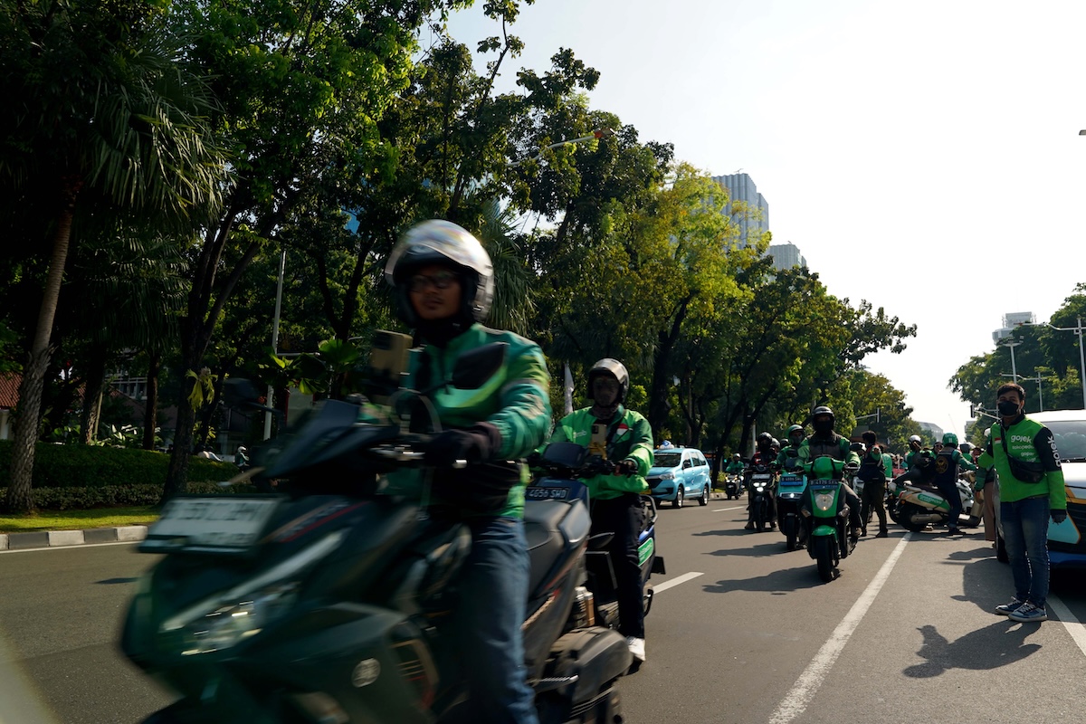 Waspada Macet, Ini Titik Demo Ojol dan Rekayasa Lalu Lintas