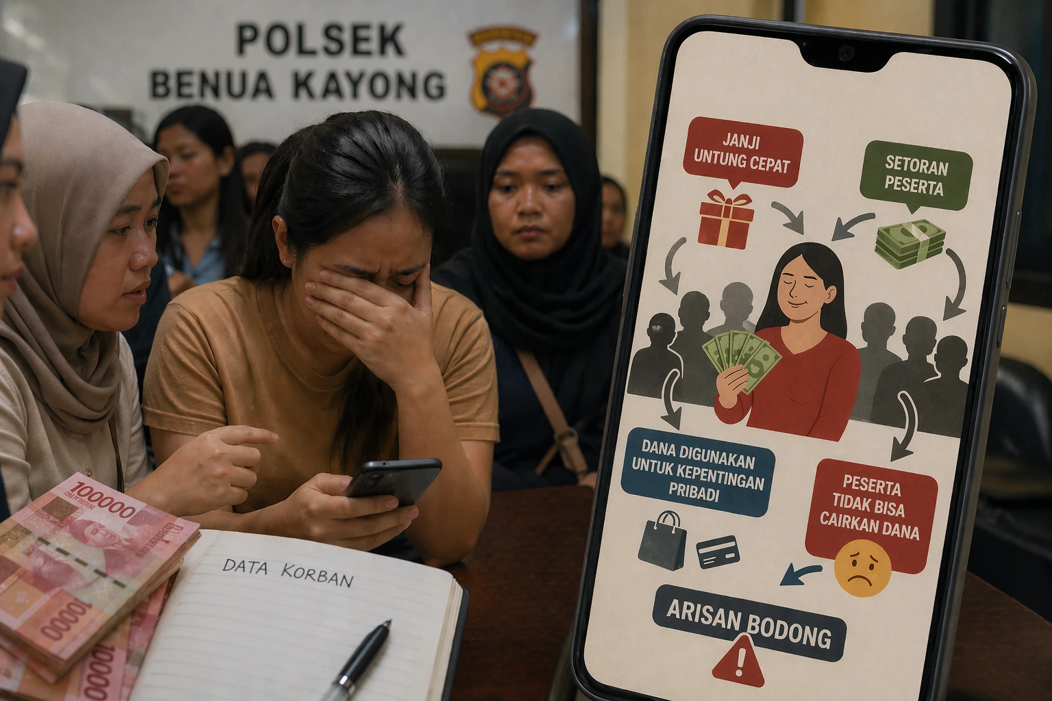 arisan ketapang bodong