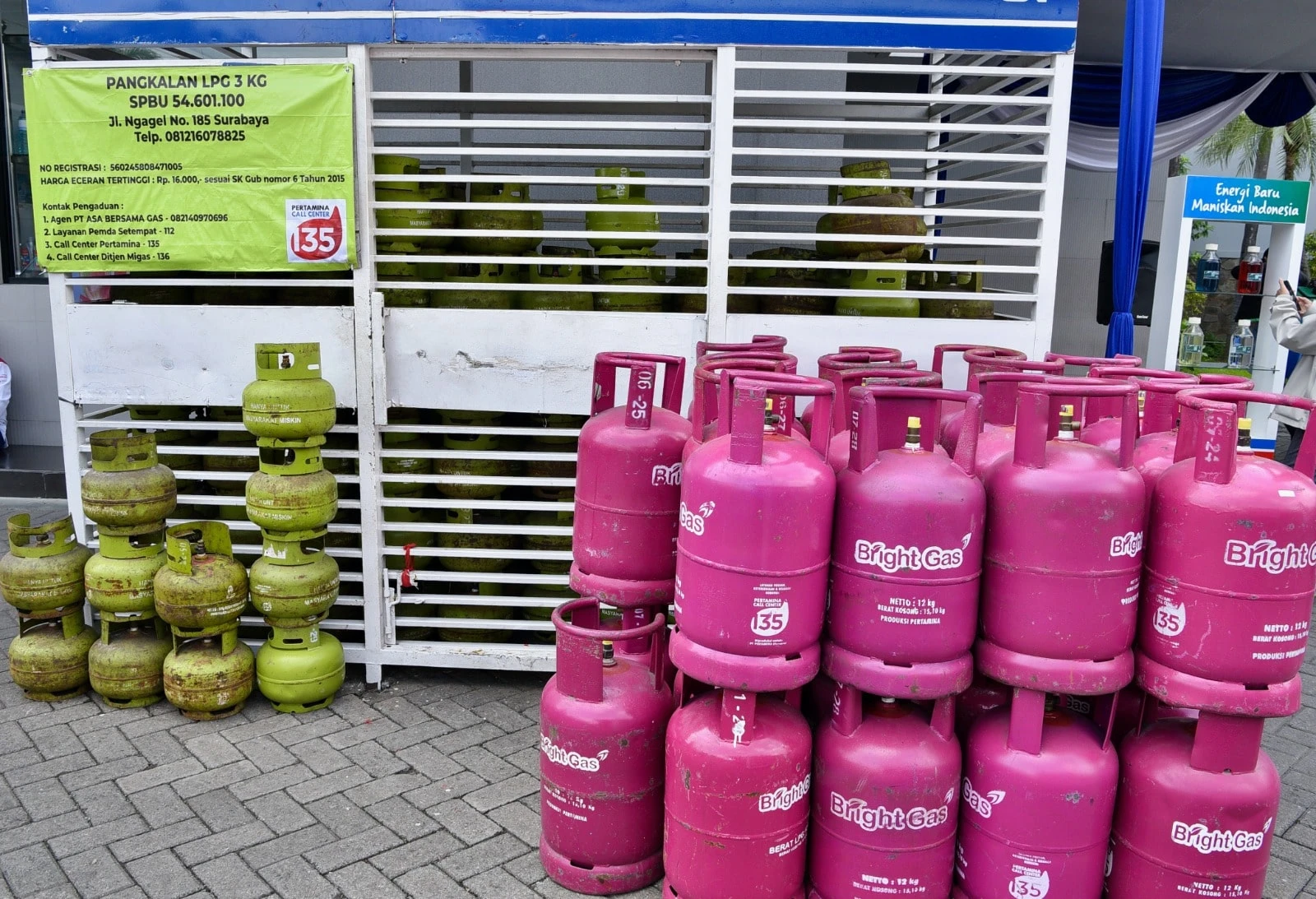 Pemerintah Naikkan Harga LPG 12 Kg dan 5,5 Kg