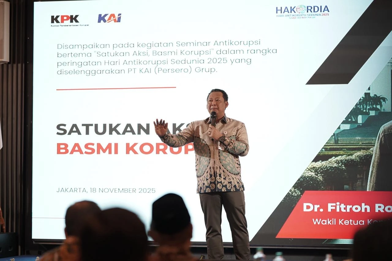 KPK Soroti Risiko Korupsi dalam Transformasi Bisnis PT KAI