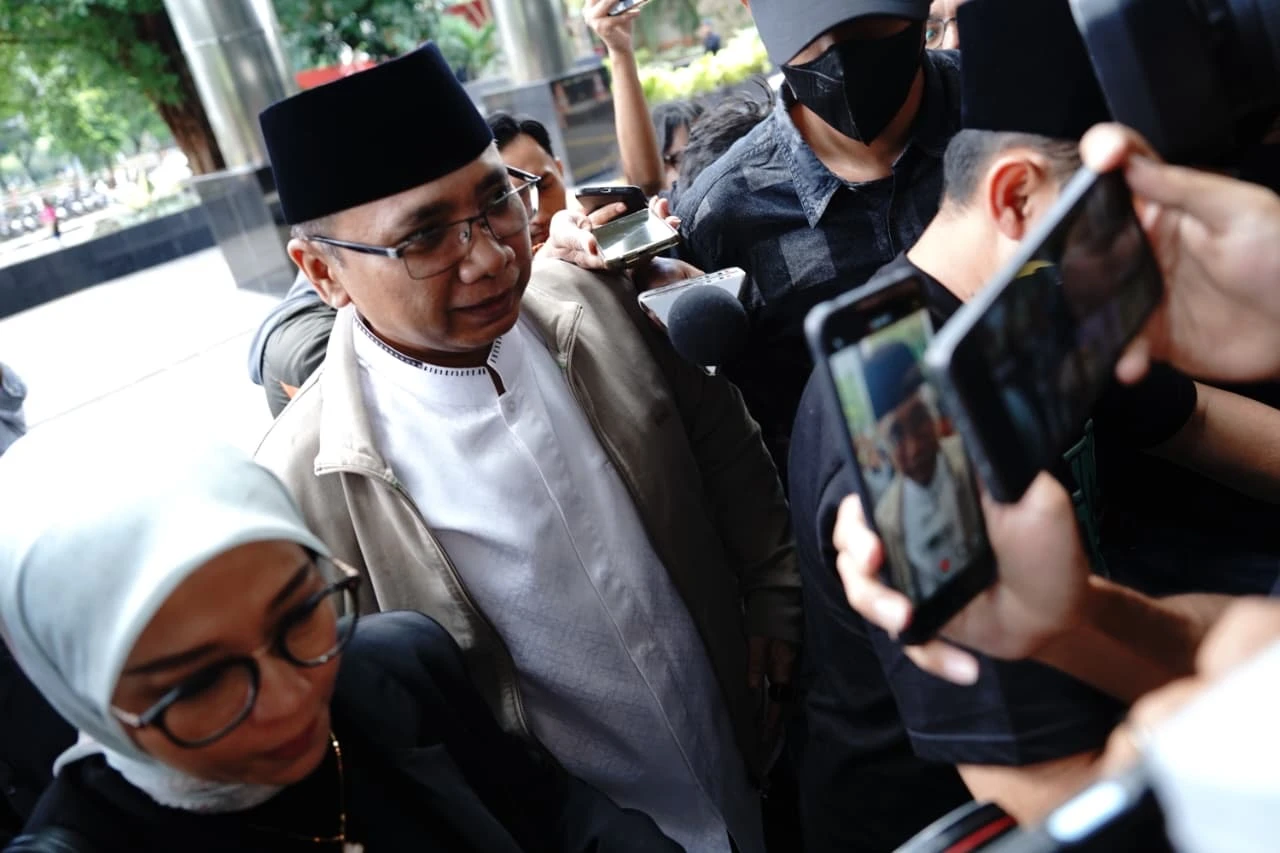 Hadiri Pemeriksaan sebagai Tersangka Korupsi Kuota Haji, Yaqut Bantah Penundaan