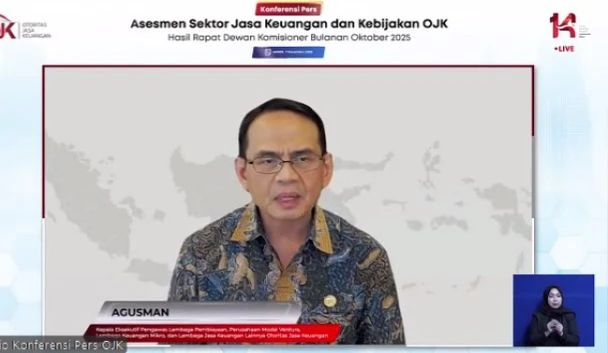OJK: Utang Pembiayaan Tumbuh 0,78%, NPF Industri Masih di Bawah 3%