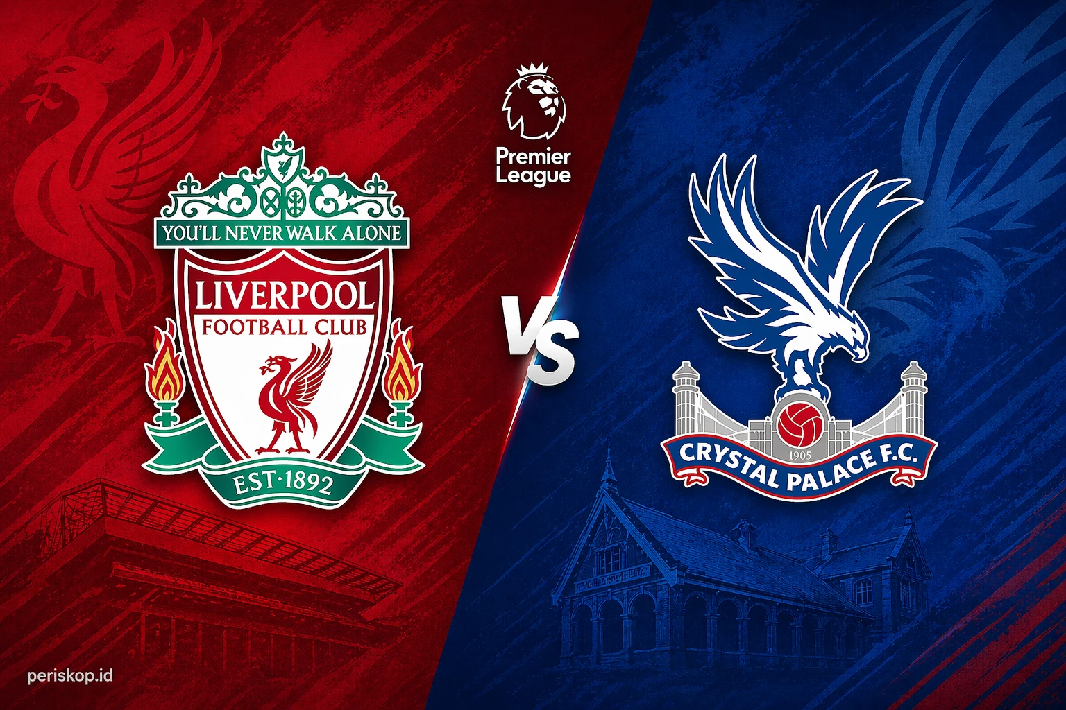 Liverpool vs Crystal Palace.