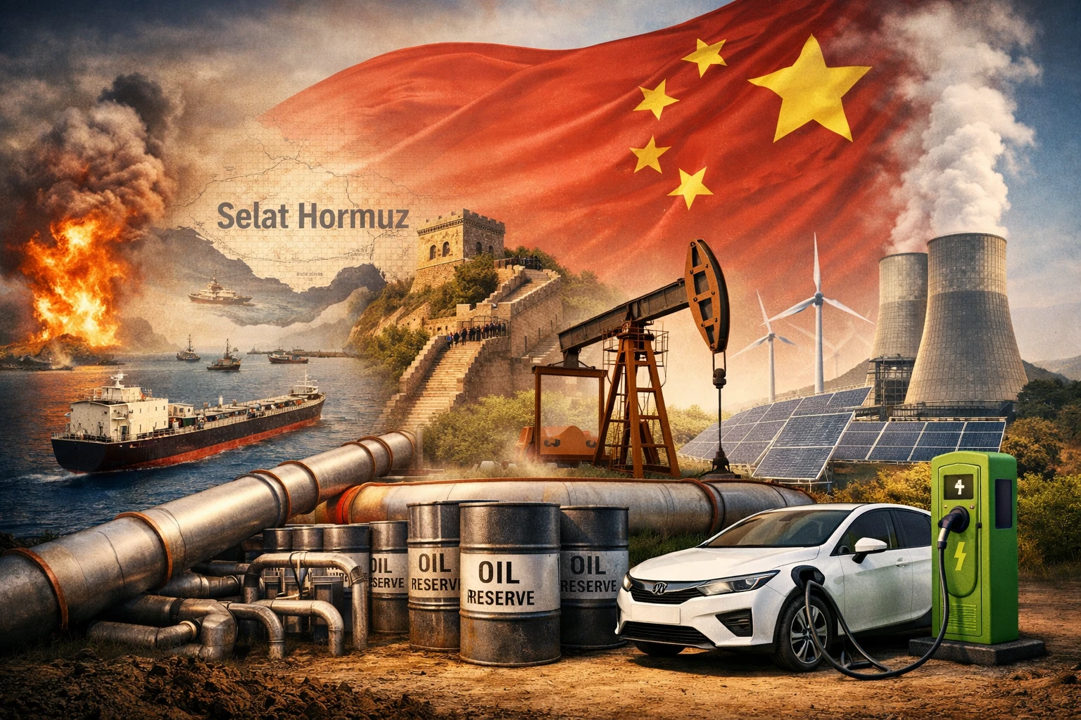 Bagaimana China Bisa Bertahan Jika Selat Hormuz Ditutup?