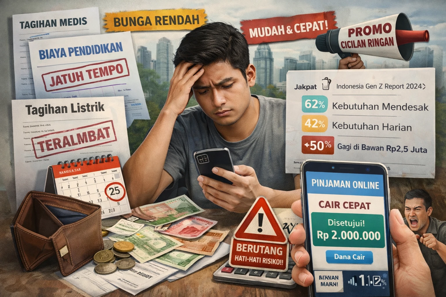 Benarkah Gen Z Gemar Pinjol demi Gaya Hidup? Cek Faktanya!