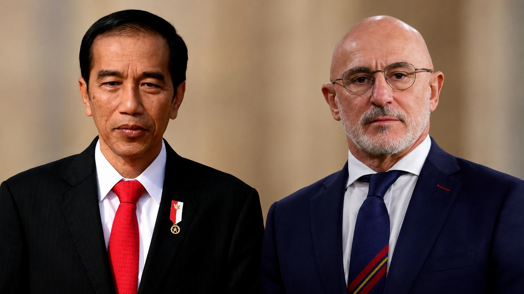 Jokowi dan Pelatih Timnas Spanyol Ternyata Kembar Tanggal Lahir!