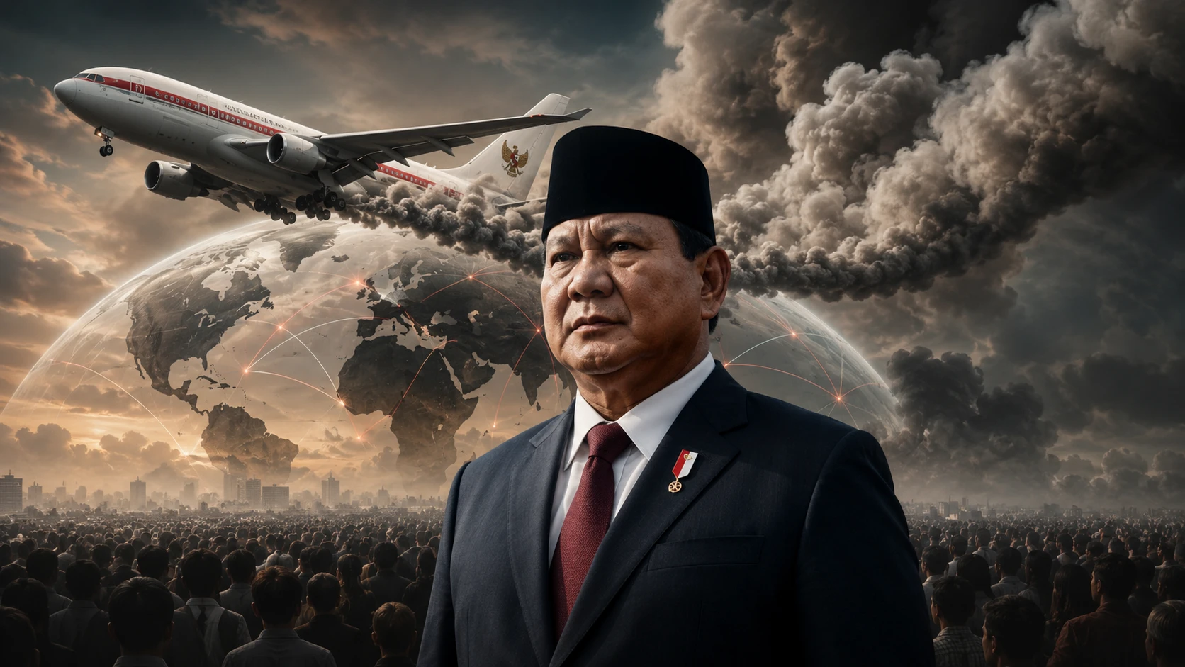 Emisi Perjalanan Luar Negeri Prabowo Tembus 10 Ribu Ton CO2, Setara 3.500 Warga RI