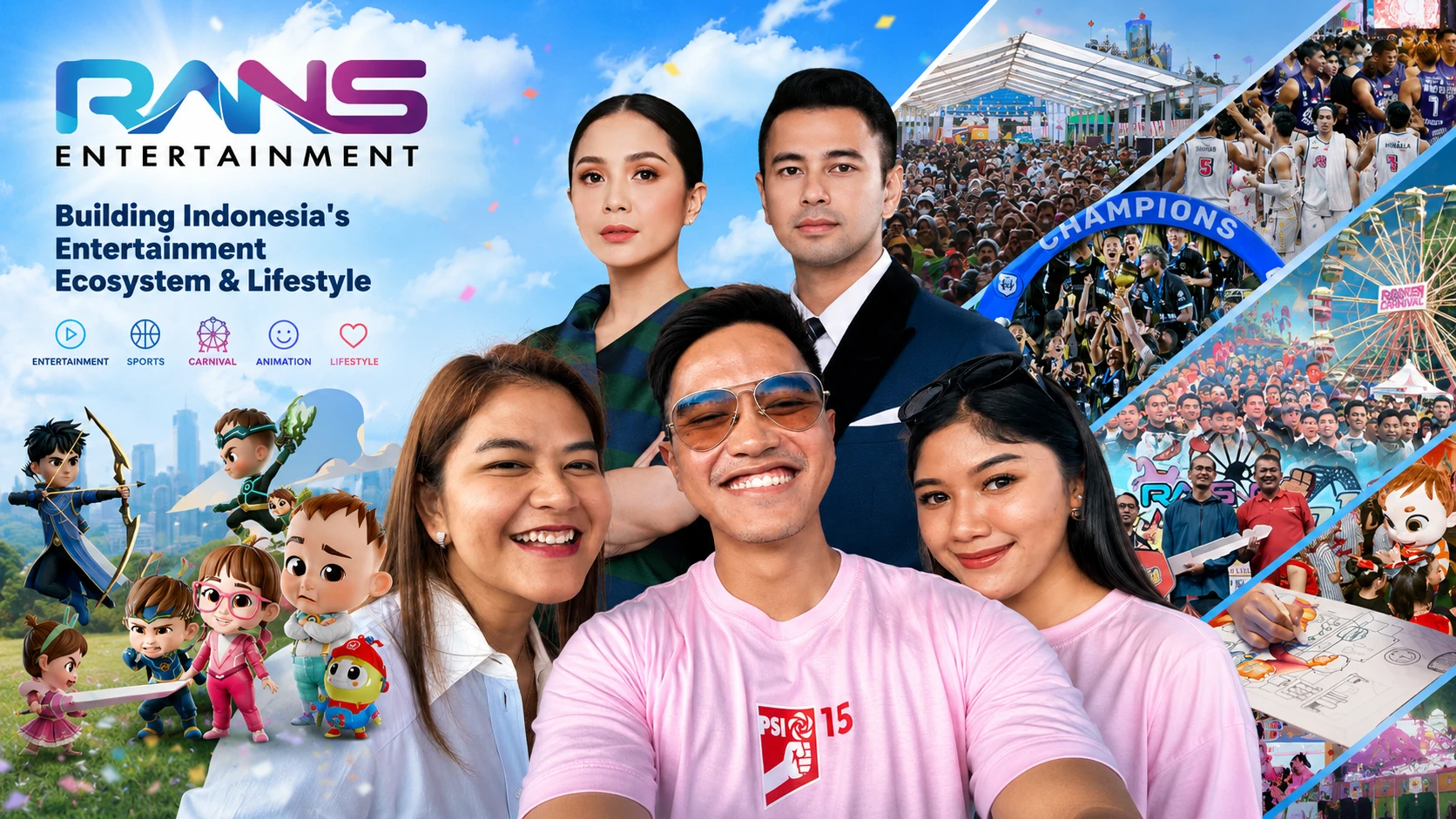 RANS Entertainment Mau IPO, Ini Daftar Pemegang Sahamnya dari Raffi Ahmad hingga Kaesang