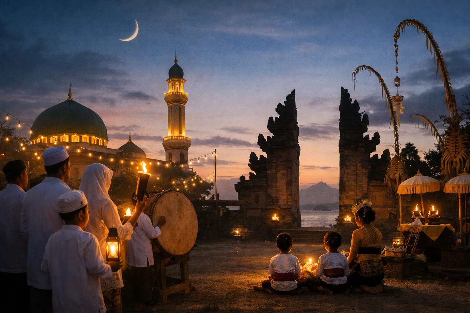 Takbiran Saat Nyepi 2026 di Bali: Aturan Kemenag Jika Idul Fitri Bertepatan Nyepi