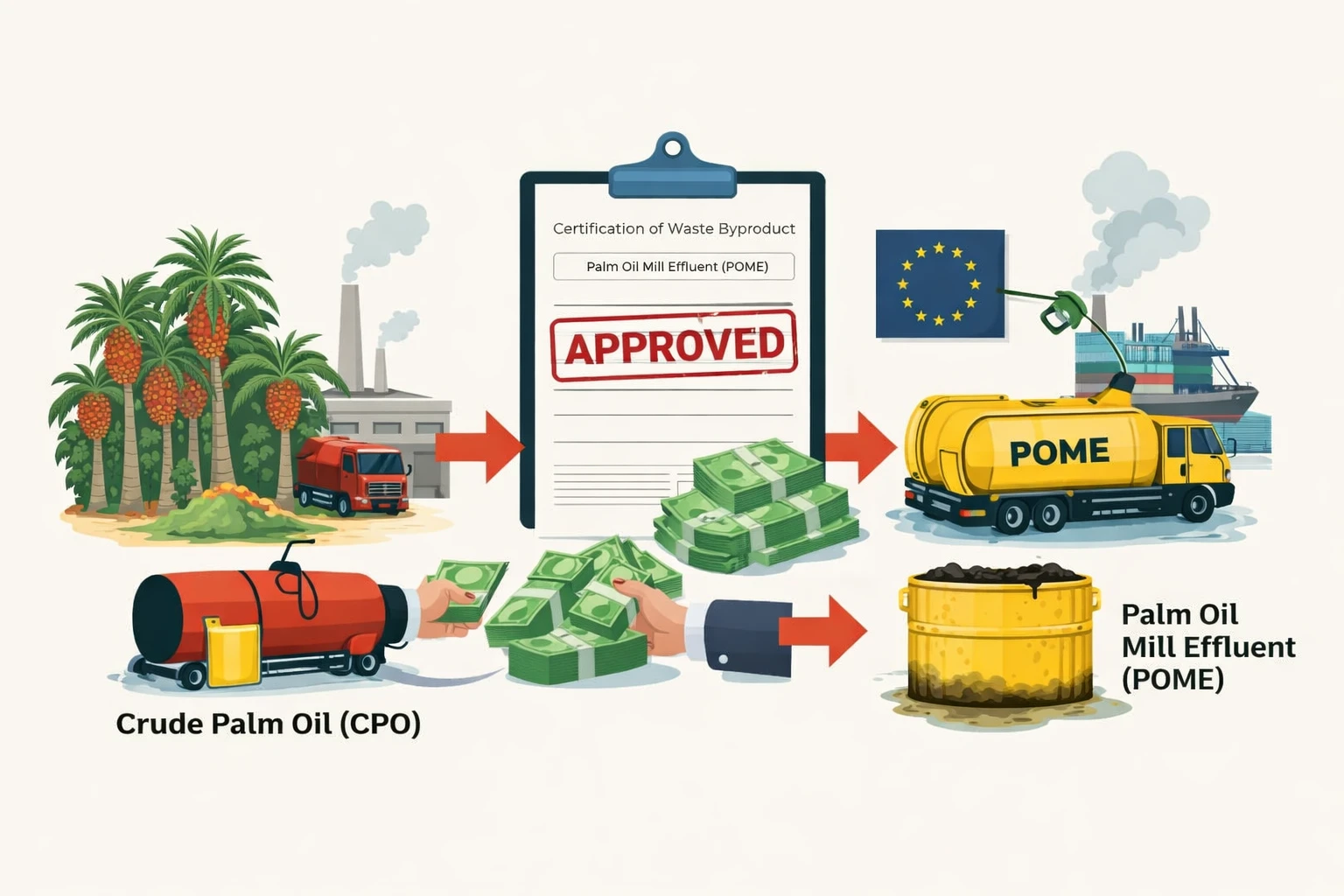 Penipuan Minyak Kelapa Sawit Indonesia Terungkap, Eni dan Neste Kena Dampaknya