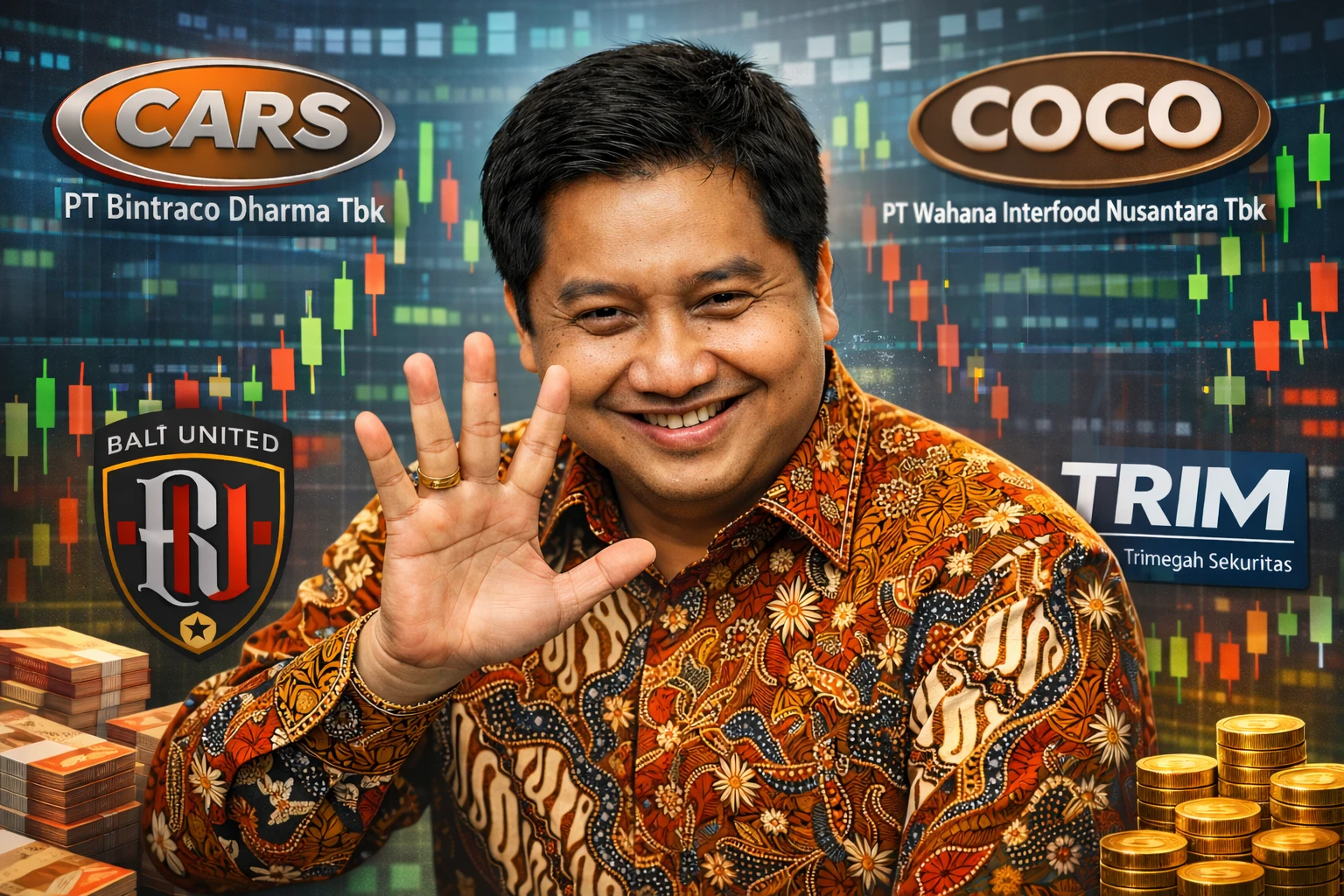 Analis Beberkan Strategi di Balik Kepemilikan Saham Maruarar Sirait pada Empat Emiten