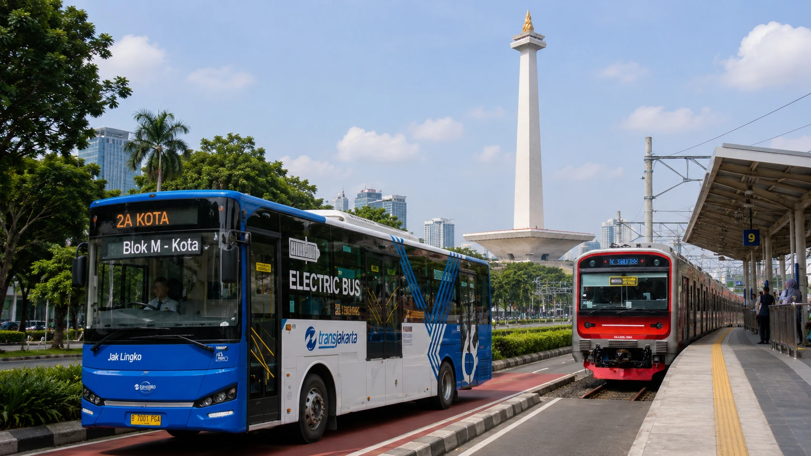Data 2025: Transjakarta dan KRL Jadi Transportasi Favorit Warga Jakarta