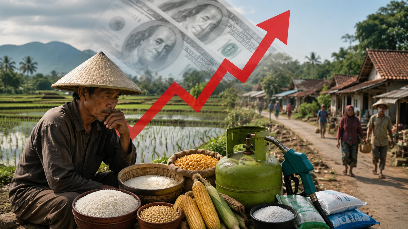 Benarkah Warga Desa Aman dari Dolar? INDEF Sebut Rupiah Lemah Tetap Berdampak