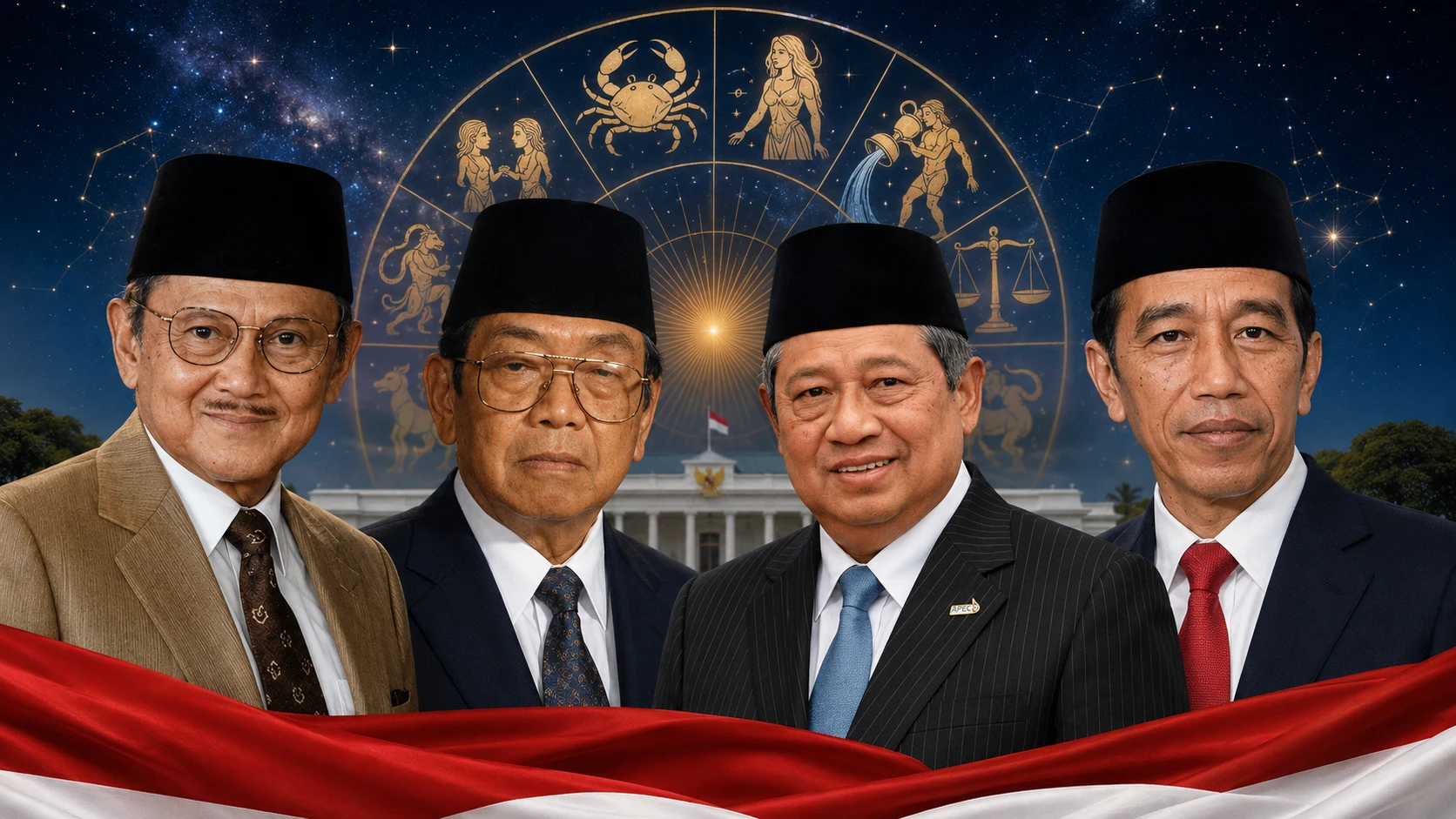 Zodiak Presiden Indonesia dari Soekarno hingga Prabowo, Ini Daftarnya