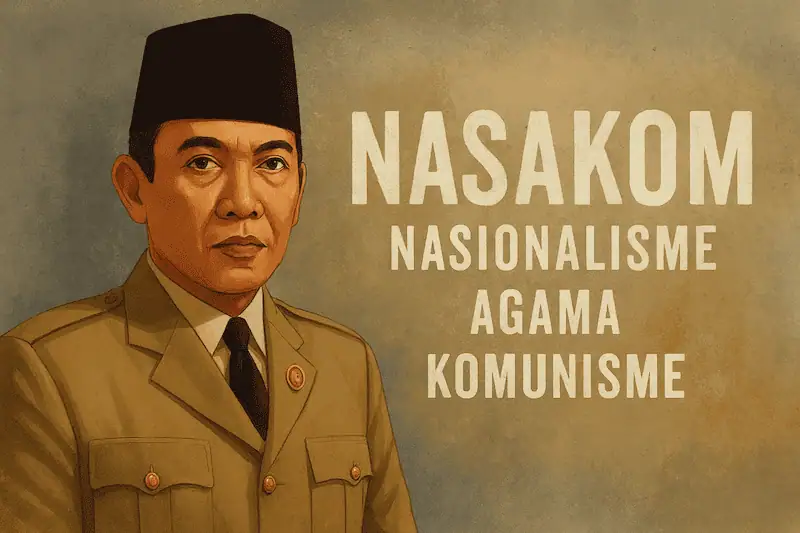 Nasakom, Ideologi Penyeimbang Ala Soekarno yang Berujung Runtuh