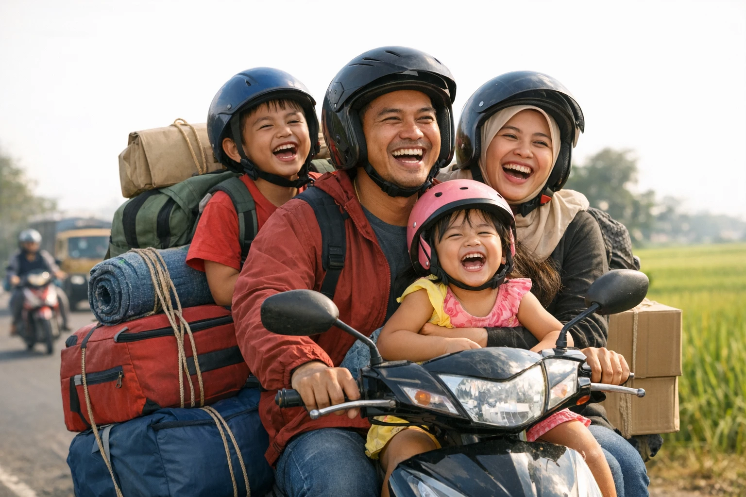 76% Kecelakaan Motor, MTI-KPAI Desak Larangan Mudik Bermotor dengan Anak