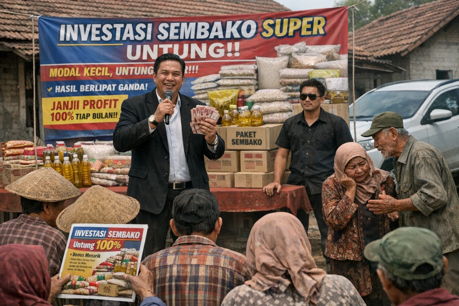 Investasi Bodong Berkedok Sembako, 43 Korban Rugi Rp1,1 Miliar