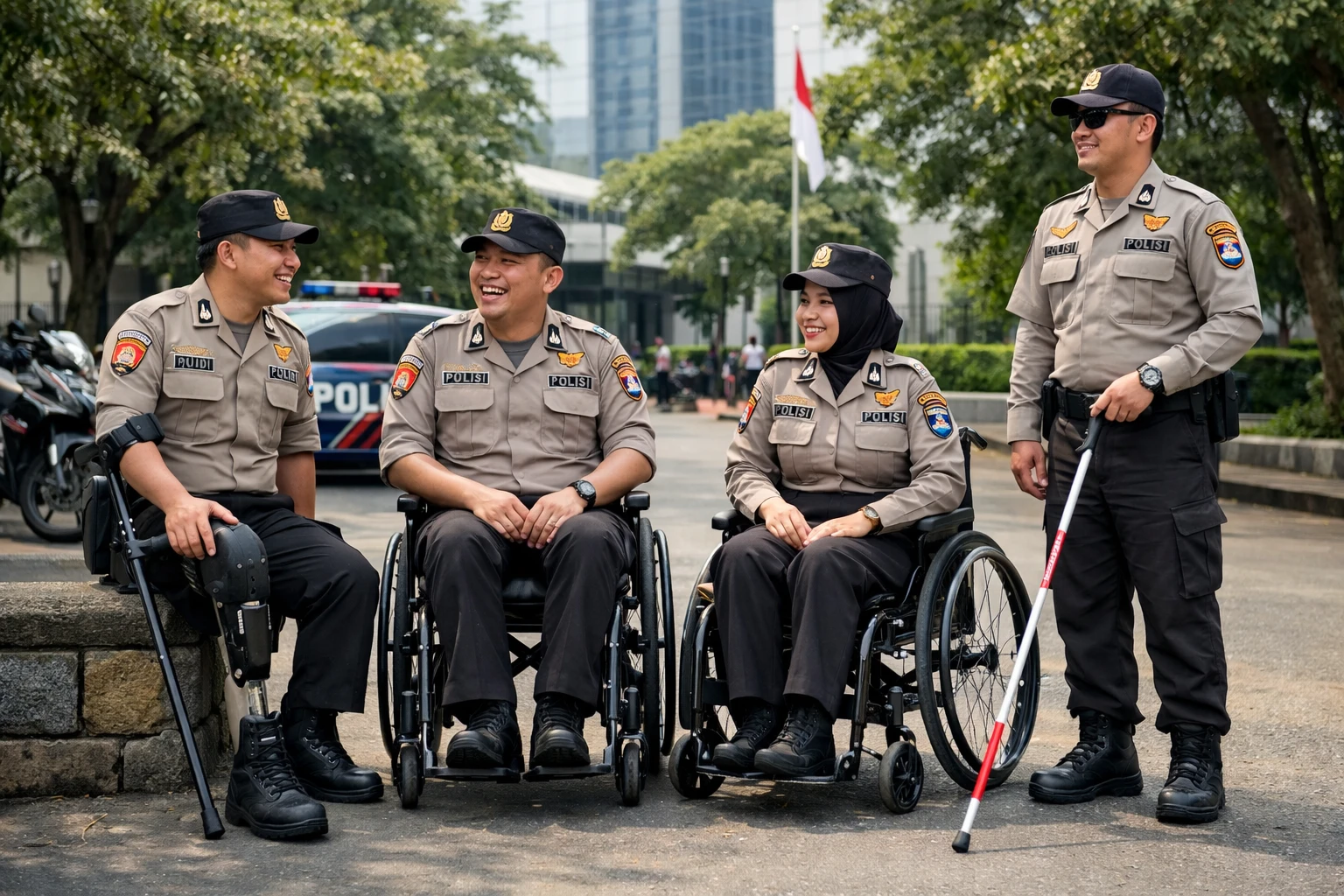 UU Polri Baru Buka Rekrutmen Disabilitas, Apa Ketentuannya?