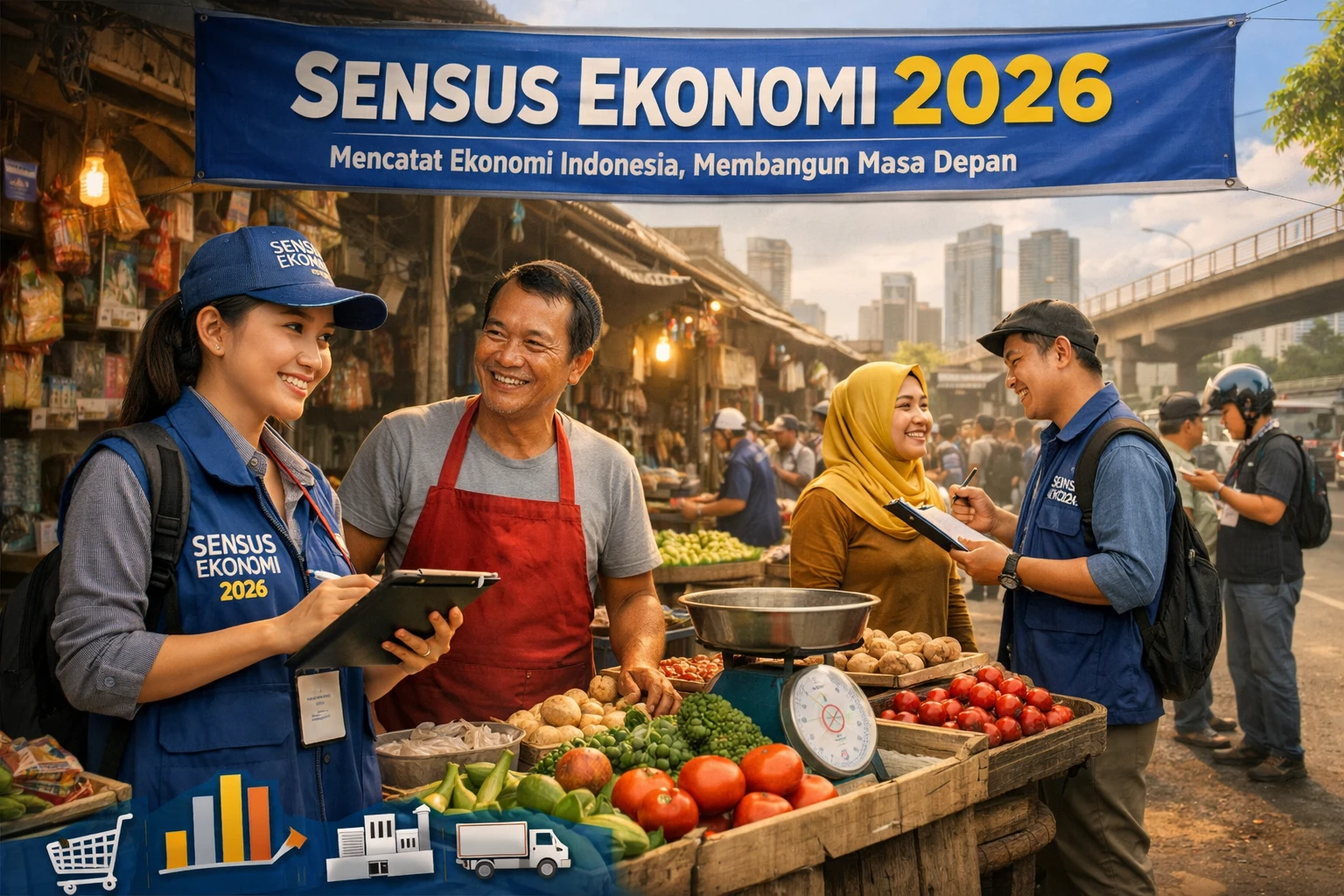 Ciri-Ciri Petugas Sensus Ekonomi 2026 yang Wajib Dikenali