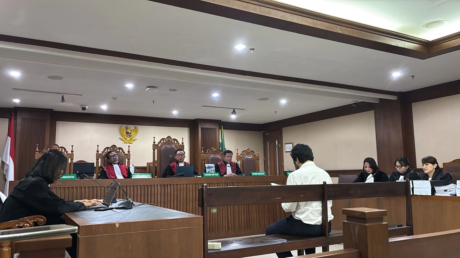 Bacakan Nota Pembelaan, Dirut Terra Drone: Hari Itu Titik Terendah dalam Hidup Saya