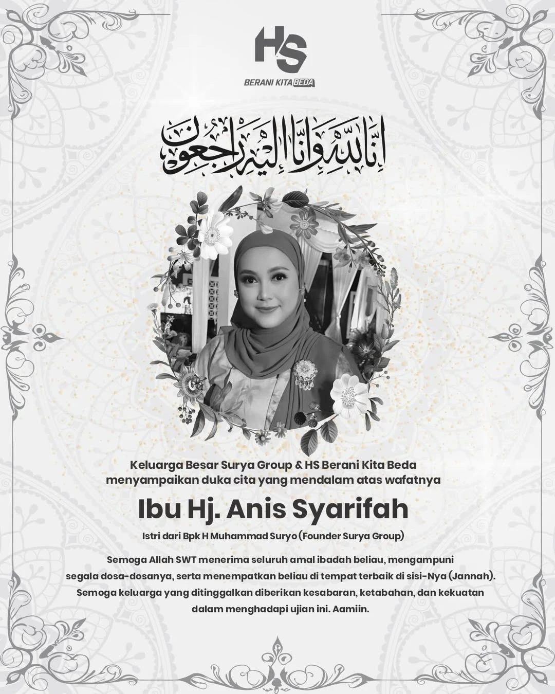 Profil Anis Syarifah, Istri Bos Rokok HS yang Tewas di Kulon Progo, Jadi Sorotan