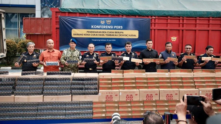 Bea Cukai Banten Gagalkan Penyelundupan 8,26 Juta Batang Rokok Ilegal di Merak, Kerugian Negara Rp7,9 Miliar