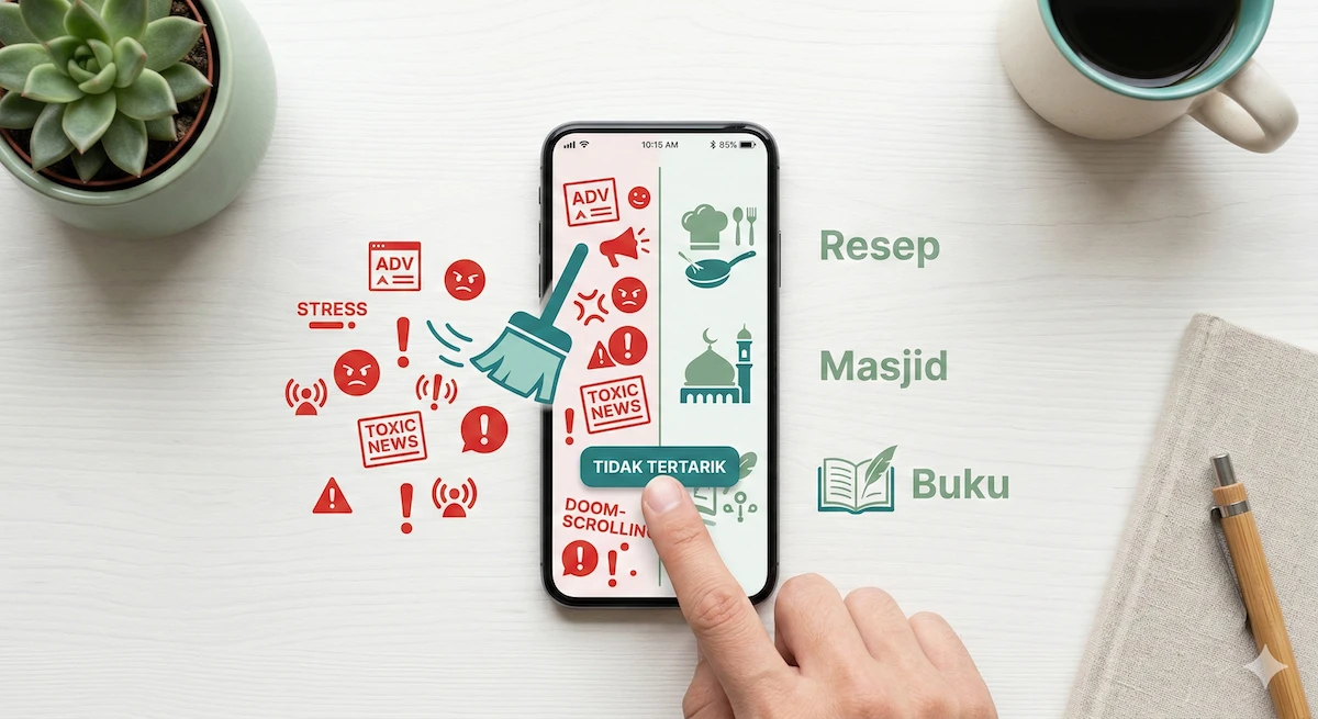 Puasa tapi Scroll Konten "Nggak Pantes": Sah Nggak Puasanya?